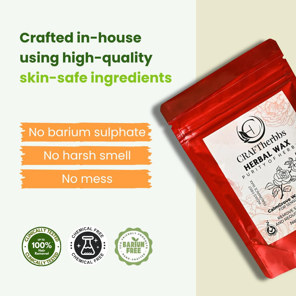 Turmeric Facial Wax - Herbal Wax Powder