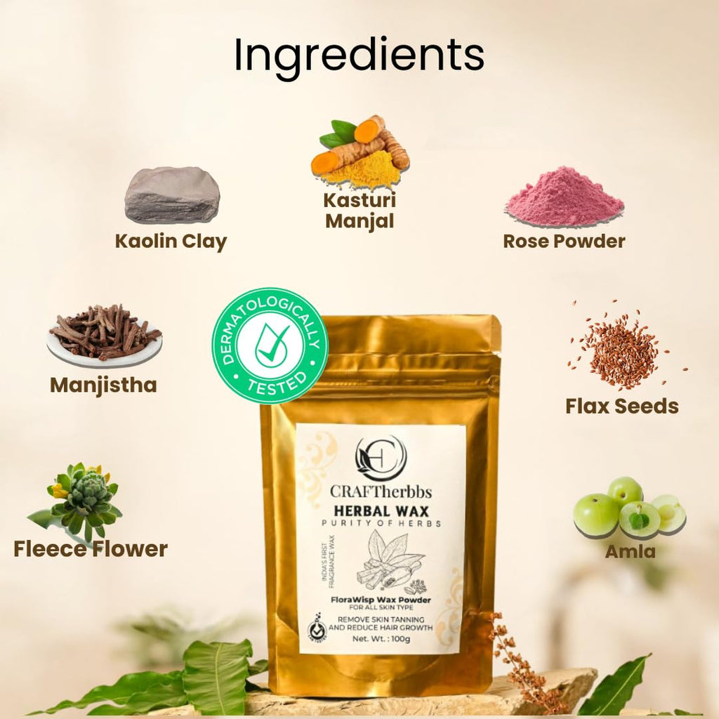 Herbal Face Hair Removal Powder (100g)